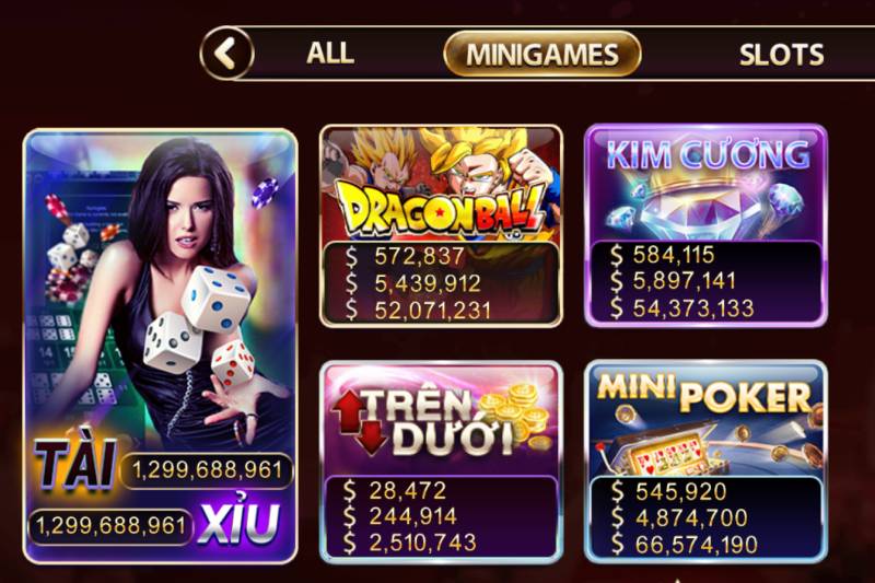 Minigame đa dạng